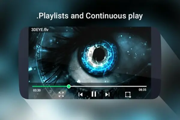 3D Video Player android App screenshot 0