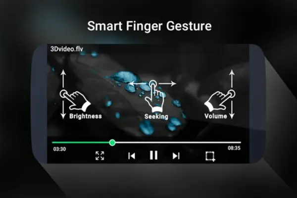 3D Video Player android App screenshot 2