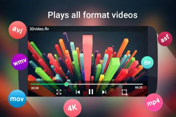 3D Video Player android App screenshot 3